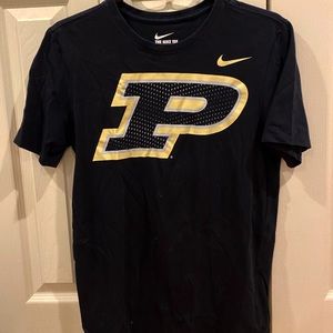 Purdue University Nike Dri-Fit Tshirt